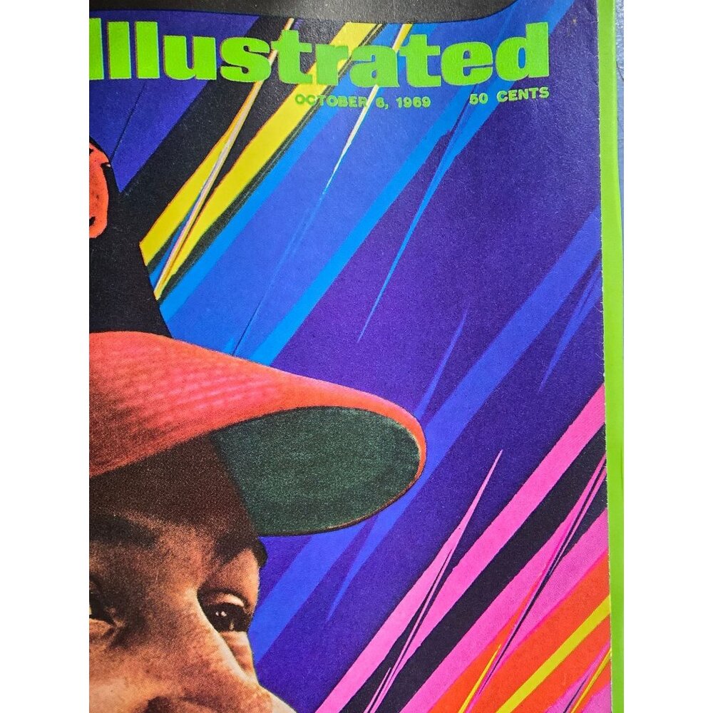 Vintage Sports Illustrated Magazine October 6 1969 Frank Robinson Baseball Cover - Picture 2 of 7